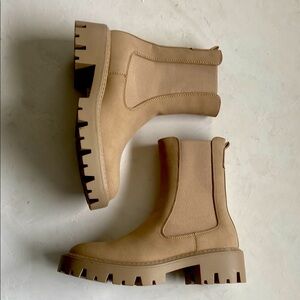 Only Camel Ankle Boots 6.5